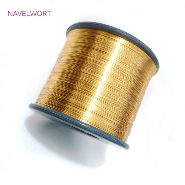 Alambre de cobre chapado en oro de 18 km para joyas que hacen alambre de cuentas de alta calidad DIY Crafts hechas a mano al por mayor