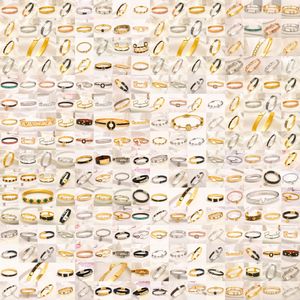 18K GOUD VERPLAATSTE Designers Merk armbanden Designer Letter Bangjes Dames Crystal Bracelet For Wedding Party Sieraden Accessories 200Style Groothandel