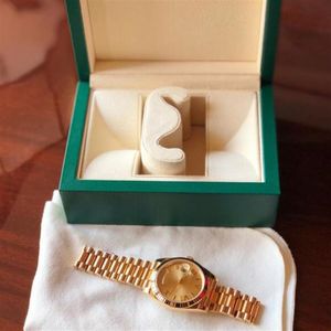 18K goud president datum saffier Cystal Genève herenhorloges automatisch mechanisch uurwerk mannelijk luxe horloge maandag tot zondag255l