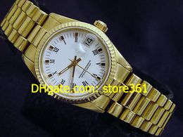 Gratis verzending 18K Gold President Watch Quickset Datum 066