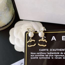 18k gouden stempel Charm Earring Desinger vrouwen houden van oorbellen Vintage liefde sieraden design dames Europa