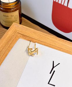 18K Goldplated Screw Rings Design voor vrouwen trouwringliefhebbers Love Ring Designer sieraden luxe merk Accessoires CL2599873