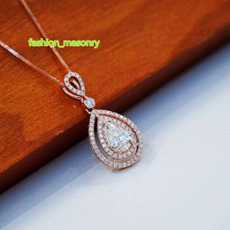 Colgante de cadena con diseños de bombilla personalizados de oro Real de 18k, colgante de moissanita o diamante Natural para fabricación de joyas