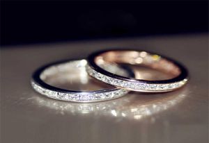 18 km en or rose Natural Bizuteria Ringue pour femmes anillos de mariage bijoux de pierres précieuses blanc 18k anneau en or blanc joyas box6319213