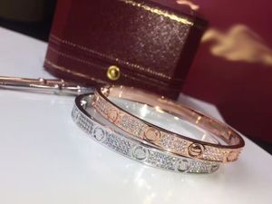 Bracelet haut de gamme en diamant, série C 18K, haut de gamme, créateur de mode, unisexe, luxe, plein de diamants, kyd85