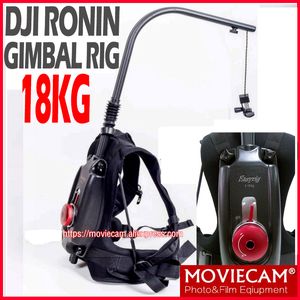 Envío gratuito 18 kg GH5 RED Cámara serena Easy Rig DSLR DJI Ronin Estabilizador de cardán de mano de 3 ejes Estabilización de video Chaleco Steadicam