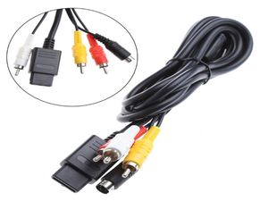 18m6ft Multifunction AV TV Svideo -kabel voor Nintendo Gamecube 64 SNES NGC N64 Game Accessoire Cables5394865