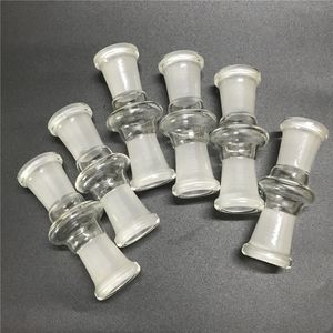 14mm 14mm 10mm Adaptateur de verre mâle Femme Joint Pyrex Tuyaux d'eau pour appareils d'huile Bongs Quartz Banger Bong Adapters Convertisseur