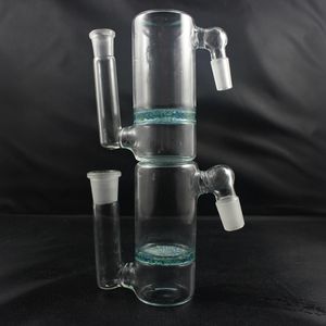 Cendrier de 18mm avec disque fritté, adaptateur pour fumer, cendrier, puce de sable, Perc pour bong en verre, conduite d'eau, plates-formes Dab