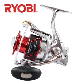 18Original Ryobi Zauber Pro HP Fishing Reels Spinning 8 + 1BB Metal Body Spool Handvat Macht Sandwater Zelfsluitende Handvat