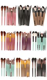 18pcs Makeup Brushes Set Professional Eyeshadowfoundationyebrowpowder Making Bross Brushes Comestic Beauty Eyeliner Kit d'outils 7091661