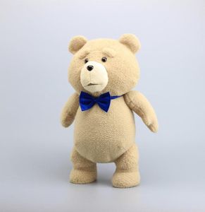 18quot 45CM ours en peluche TED jouets en peluche avec cravate bleue Pirate Teddy doux poupées en peluche jouet enfants cadeaux LJ2009021741212