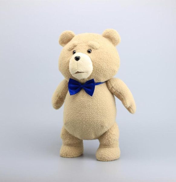 18quot 45 CM Oso de peluche TED Juguetes de peluche con corbata azul Pirata Teddy Muñecos de peluche suaves Juguete Regalos para niños LJ2009021741212