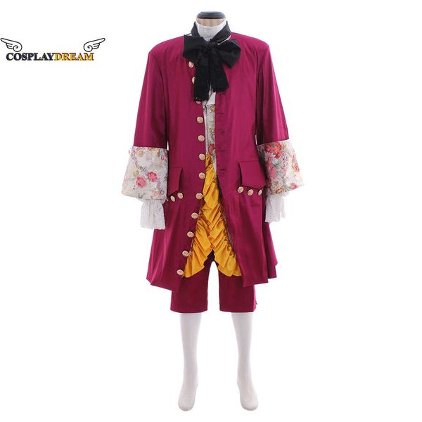 Robe de cour aristocratique du 18ème siècle, Costume de Cosplay, tenue Tudor de la Renaissance victorienne, pour hommes adultes, nobles messieurs médiévaux, CostumeCosplay