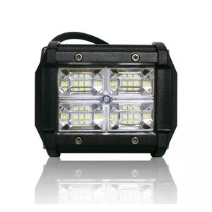 Luz LED de trabajo de 18W, 30W, 48W, 51W, 60W, focos de inundación, lámpara de conducción, foco para coche, camión, SUV, accesorios para coche de 4 pulgadas