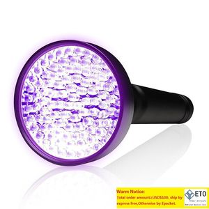 18W UV Black Light Zaklamp 100 LED Beste UV-licht en Blacklight voor thuishotelinspectie