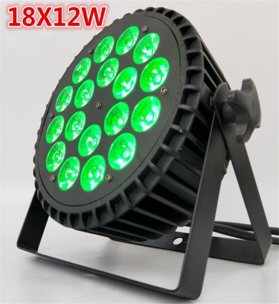 18x12W RGBW 4in1 LED PAR LED LED LED PLA PAN CAN LINUACIÓN 18X12W PARA FIESTA KTV DISCO DJ LAMP4492989