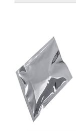 18x26cm platte zakjes 100 stuks slot zilver aluminium mylar kunststoffen zak zilverachtige aluminiumfolie beef jerky verpakkingszak stofdicht3785457