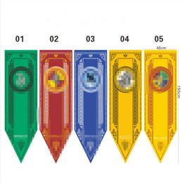 1.5x5 FT Anime Flag Power Game Confederate College Drapeaux décoratifs pour la maison avec deux œillets en laiton de cuivre pur