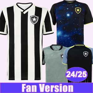 24 25 Botafogo Mens Soccer Jerseys Oscar Tche Tche Soares Jeffinho Home GK Edition Special Training Training Pré-match Football Shirt Uniforms Adult