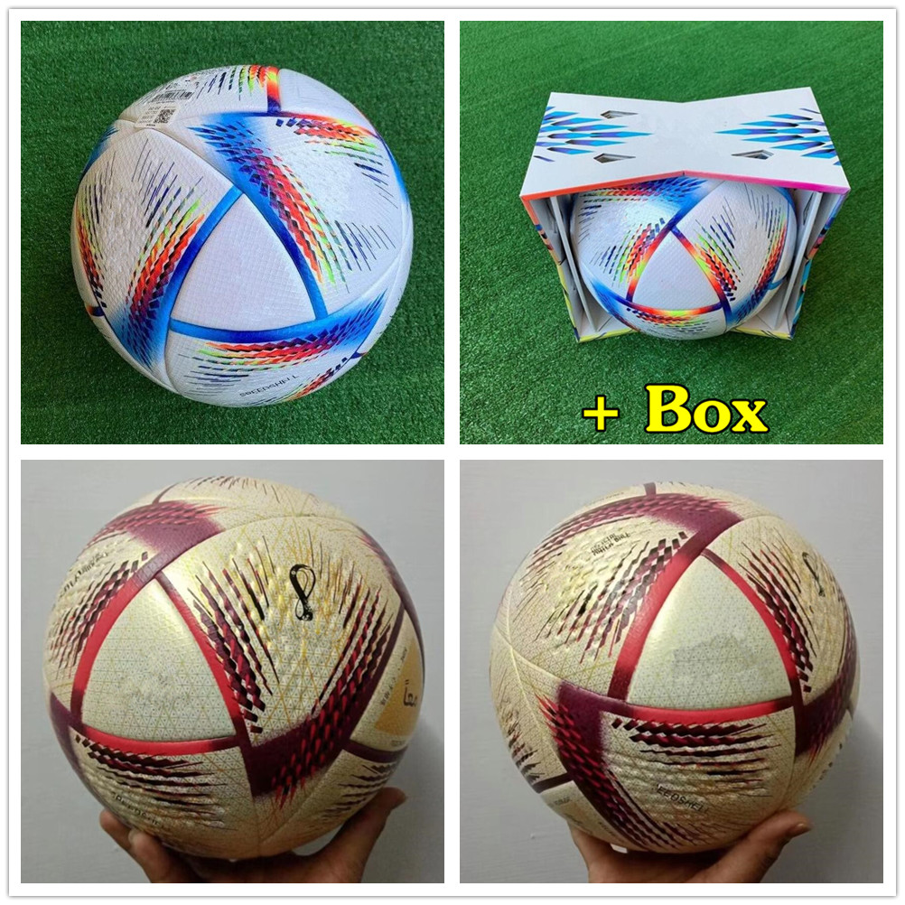 New World 2022 Cup soccer Ball Size 5 high-grade nice match football Ship the balls without air box