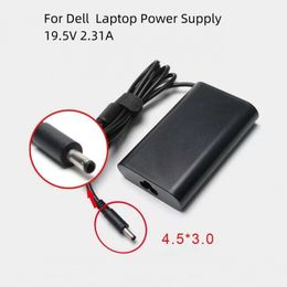 Adaptador de CA de 19,5 V, 2,31a, 45W, fuente de alimentación para ordenador portátil Dell Inspiron 15-3552 HK45NM140 LA45NM140 HA45NM140 KXTTW, cargadores de batería