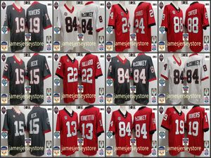 19 Brock Bowers Jerseys UGA College Playoff voetbalshirt 22 Javon Bullard Jersey 15 Carson Beck 84 Ladd McConkey 5 Ringo 13 Stetson Bennett IV Bowers 1 Michel