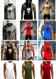 19 Colors Diseñador Diseñador Camisetas Calavera Fitness Fitness Stringer Hombres Golds Gorilla Wear Vest Subsaval