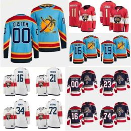 19 Matthew Tkachuk 2022-23 Reverse Retro Panther Jersey Marc Staal Aleksander Barkov Sam Reinhart Aaron Ekblad Anthony Duclair Carter''Nhl''