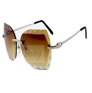 19 Nieuwe kleurengraveren Lens Hoge kwaliteit Canred zonnebril 8300593 Casual Ultralight Metal Mirror Legs Sunglasses Maat 601819326739