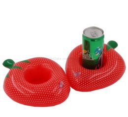 19 stijl Pool Float Fun Flamingo donut Opblaasbare zwembad speelgoed bekerhouder Geweldig voor zwembadfeestjes Badtijd Bekerhouder biermat