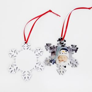 19 Stijl Sublimatie Blanks Kerstboom Ornamenten MDF Cartoon Santa Claus Bell Sneeuwvlok DIY Lege Hanger Xmas Familiegeschenken XD24881