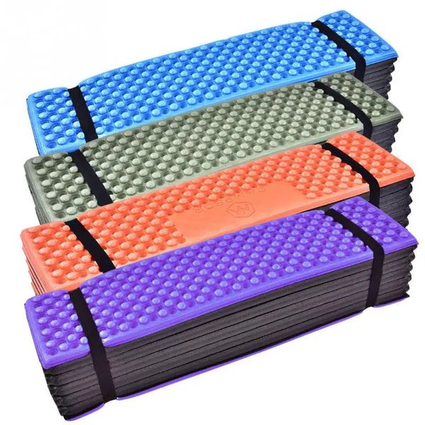 190 * 56 cm Tapis de camping Tapis de camping en mousse ultralégère Tente de plage pliante Tapis de pique-nique Tapis de couchage Matelas extérieur imperméable Tapis de yoga 240304