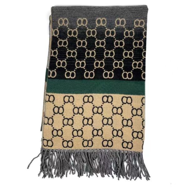 Bufandas de marca de 180-70 cm para mujer senior largas Chales de seda de gasa de una sola capa Turismo de moda Diseño suave Bufanda de impresión de regalo de lujo