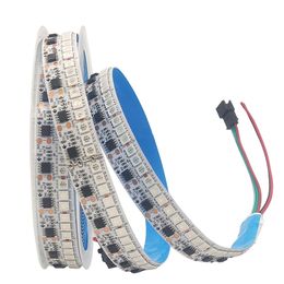 1903 IC RGB LED Strip Licht 5050 SMD Adresable Non-waterbestendig IP20 180leds/M External 1 IC Regeling 3 LED's Pixel LED-lichten DC12V 5M