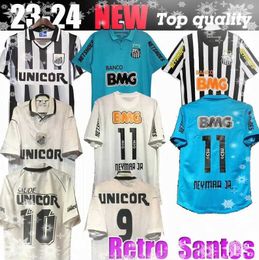 1912 2011 2012 2013 Santos rétro Soccer Jersey 11 12 13 Neymar Jr Ganso Elano Borges Felipe Anderson Vintage Classic Football Shirts Jersey