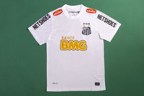 1912 2011 2012 2012 2013 Santos Retro Soccer Jersey 11 12 13 Neymar Jr Ganso Elano Borges Felipe Anderson Vintage Classic Football Men and Kids Shirts JE 605