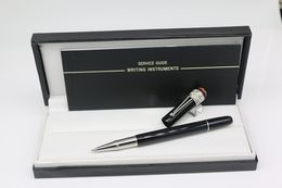 1912 Collection SPIDER Roller pen Corps noir et garniture argentée huit couleurs Papeterie fournitures scolaires de bureau avec écriture pour des cadeaux parfaits