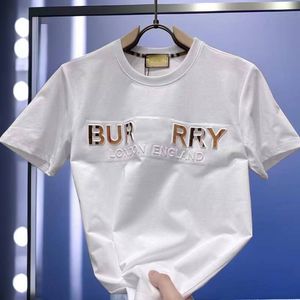 192 A1114 T-shirt asual hommes femmes lettres 3D stéréoscopique imprimé manches courtes best-seller hommes Hip Hop vêtements asiatiques