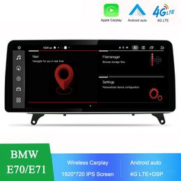 1920*720 Android Car Radio Stereo Multimedia Player 12.3 "voor BMW X5 E70/X6 E71 2007-2010 CCC CIC GPS Monitor Navi