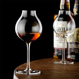 Jaren 1920 Professionele Blender's Whisky Copita Nosing GlassTulip Bud Whisky Crystal XO Chivas Regal Goblet Cup Wijnproeverij Glas309g
