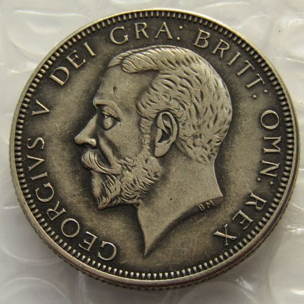 Copia de moneda de plata de Gran Bretaña, 1927, accesorios de decoración del hogar, Reino Unido, 275S