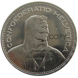 1937-1954 5 pièces dates pour le choix Suisse Confédération Artisanat 5Francs5FrankenNickel Copie Coin31 45mmmatrices en métal ma2662