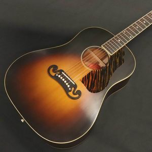 1939 J55 Guitare acoustique Sunburst vintage fané J55