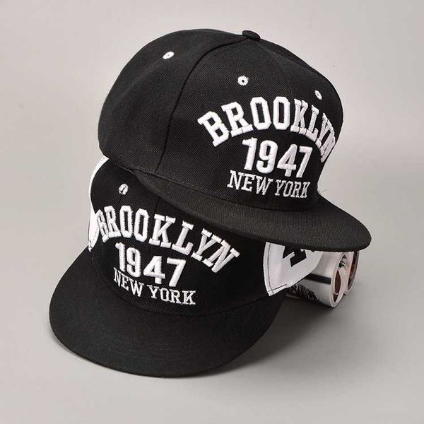 1947 Brooklyn Style Baseball Cap Sport Hat Gorras Planas Snapback Caps New York Hip Hop Chapeaux Snapbacks Casquette Cap