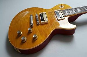 1959 Heavy Relic Slash 23 AFD MURPHY ENVEJECIDO FIRMADO Apetito por la destrucción Tapa de arce flameado Guitarra eléctrica Cuerpo de caoba de una pieza 5564407