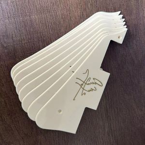 1959 R9 Flame Maple Top Tobacco Sunburst Guitare Gold Jimmy Page Signature Crème Guitar Pickguard
