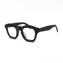 1960's Japon Fait à la main Italie Acétate Montures de lunettes Lunettes à verres clairs Myopie Rx Able Full Rim Top Quality JDA3197 Lunettes de soleil à la mode