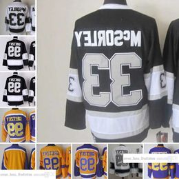 1967-1999 Film Retro CCM Hockey Jersey Borduursel 99 Wayne Gretzky Jerseys 33 Marty Mcsorley Vintage Jerseys 51