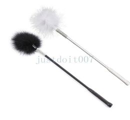1968Quot Long Feather Tickler Flirting Flogger Whip Paddle couple couple jeu Ball A567436627